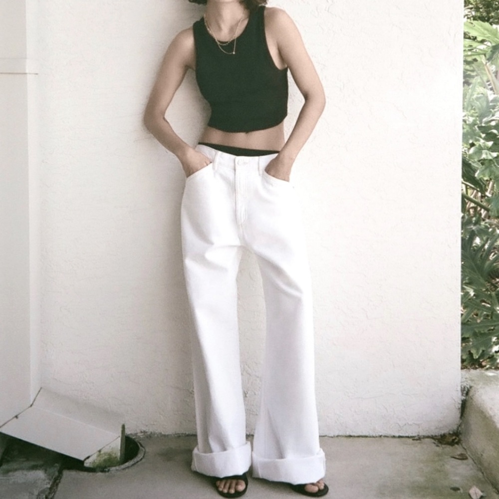 Zara Super Wide Leg Jeans NWT